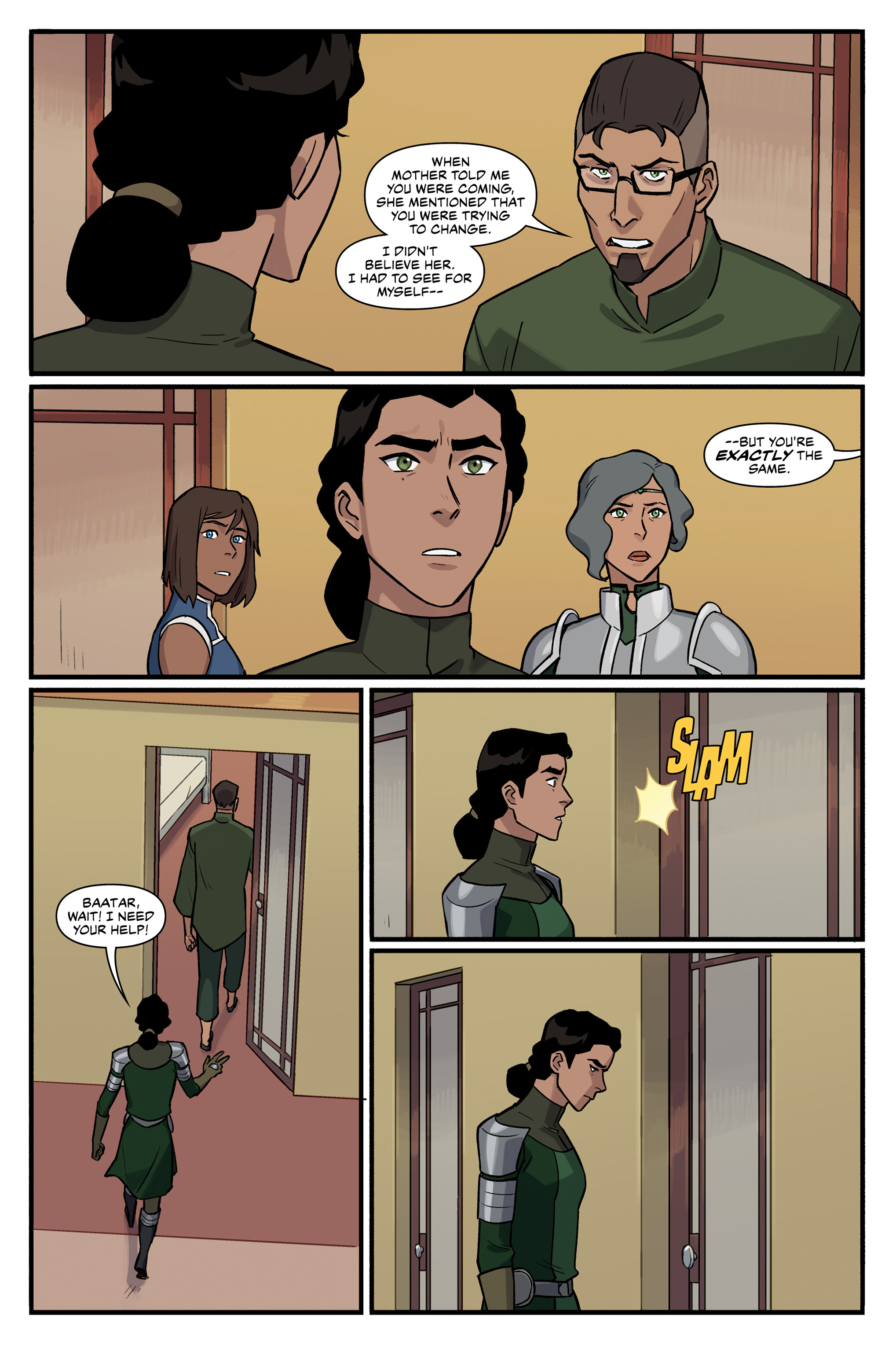 Read online Nickelodeon The Legend of Korra: Ruins of the Empire comic -  Issue # TPB 3 - 10