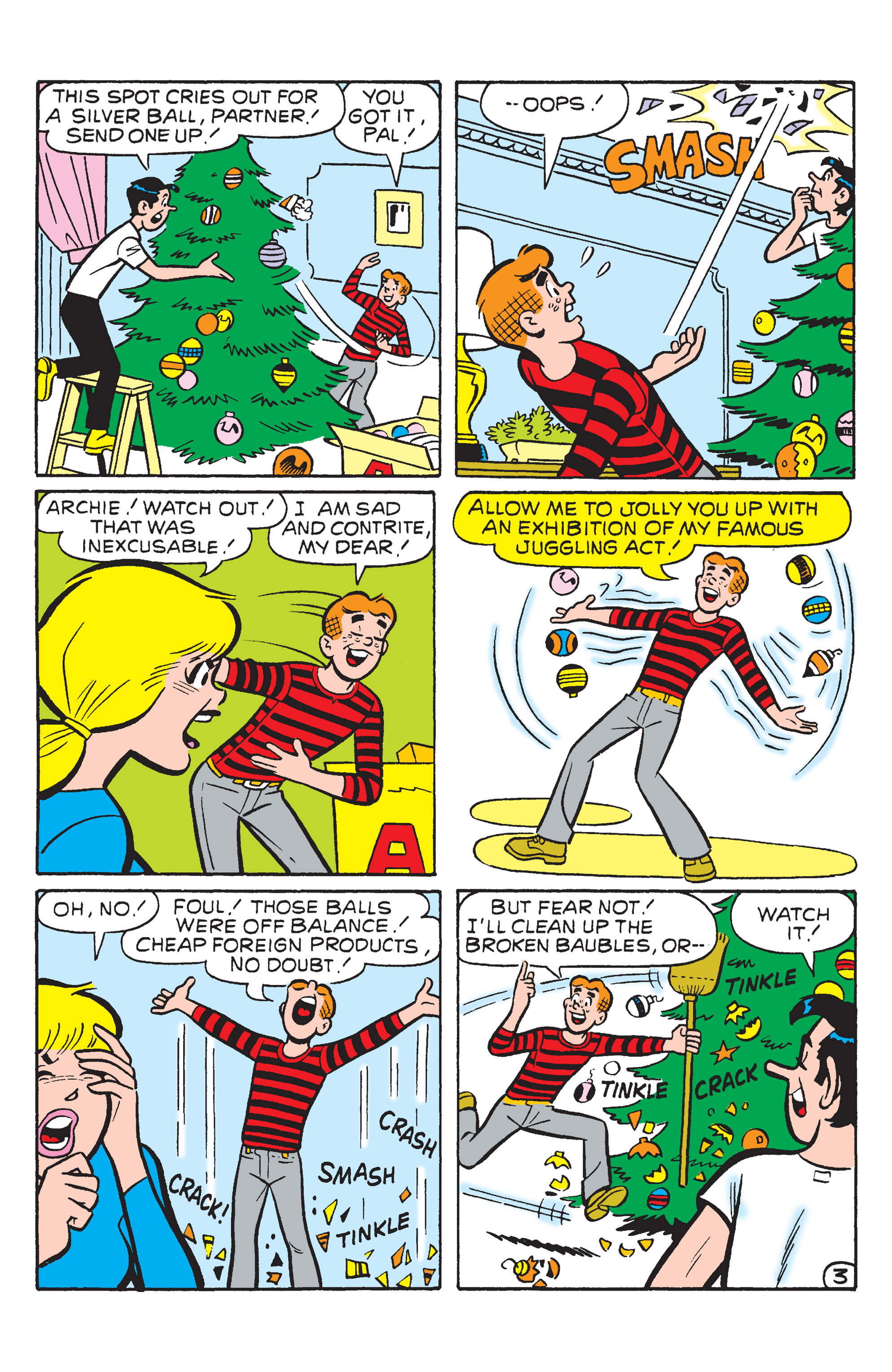 Read online Archie's Christmas Spirit comic -  Issue # TPB - 49
