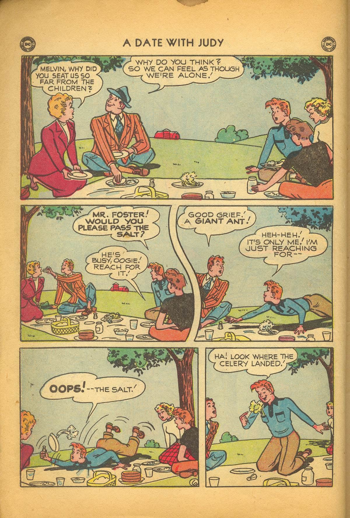 Read online A Date with Judy comic -  Issue #17 - 8