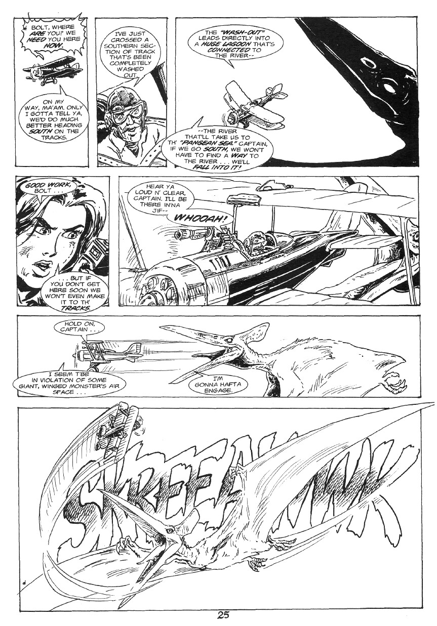 Read online Cavewoman: Rain comic -  Issue #8 - 27