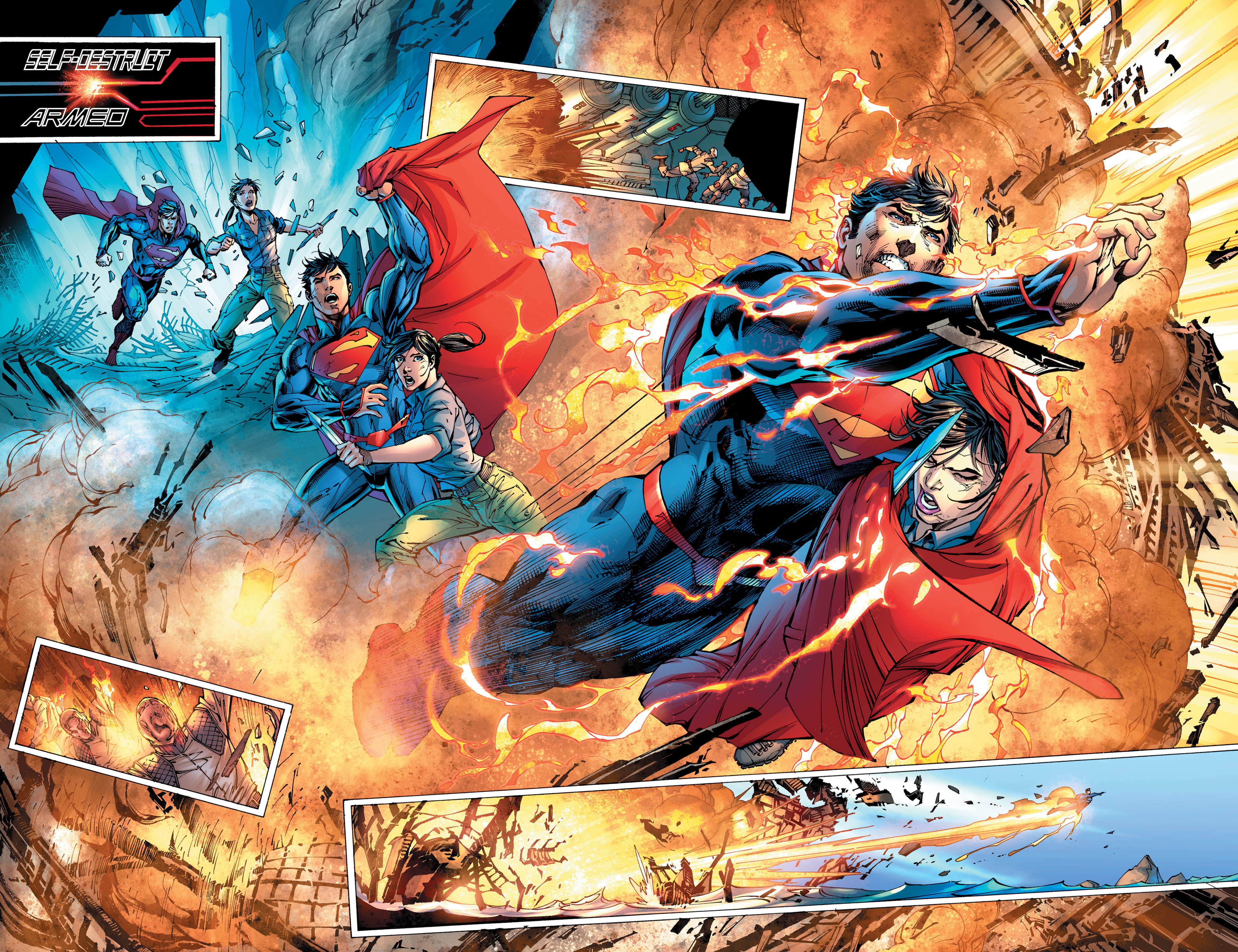 Read online Superman Unchained (2013) comic -  Issue #6 - 10