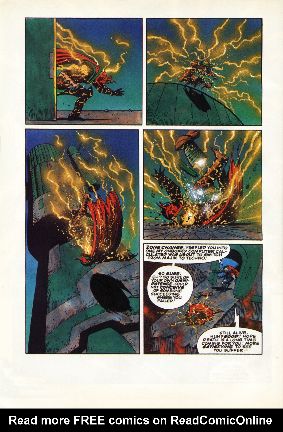 Read online Marvel Graphic Novel comic -  Issue #2 Death's Head - The Body In Question - 56