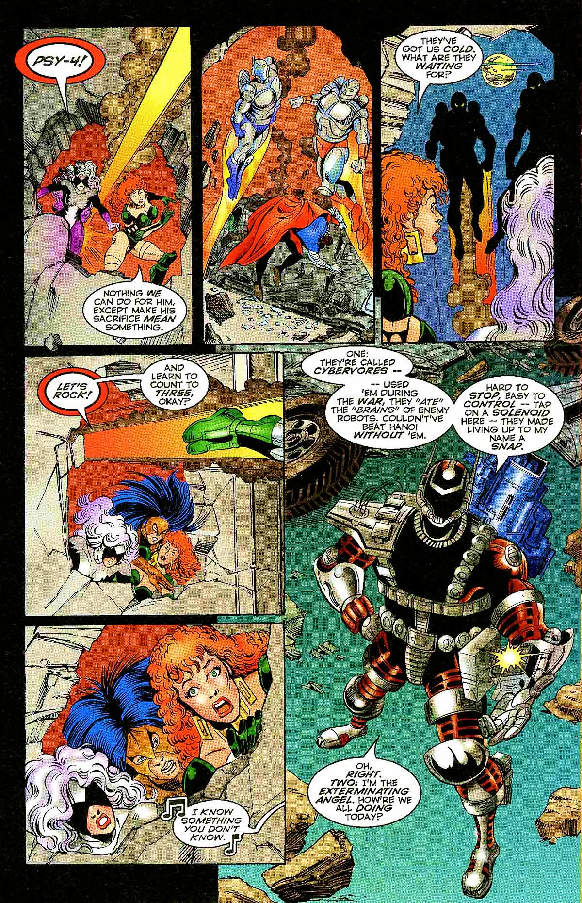 Read online Isaac Asimov's I-Bots comic -  Issue #3 - 21