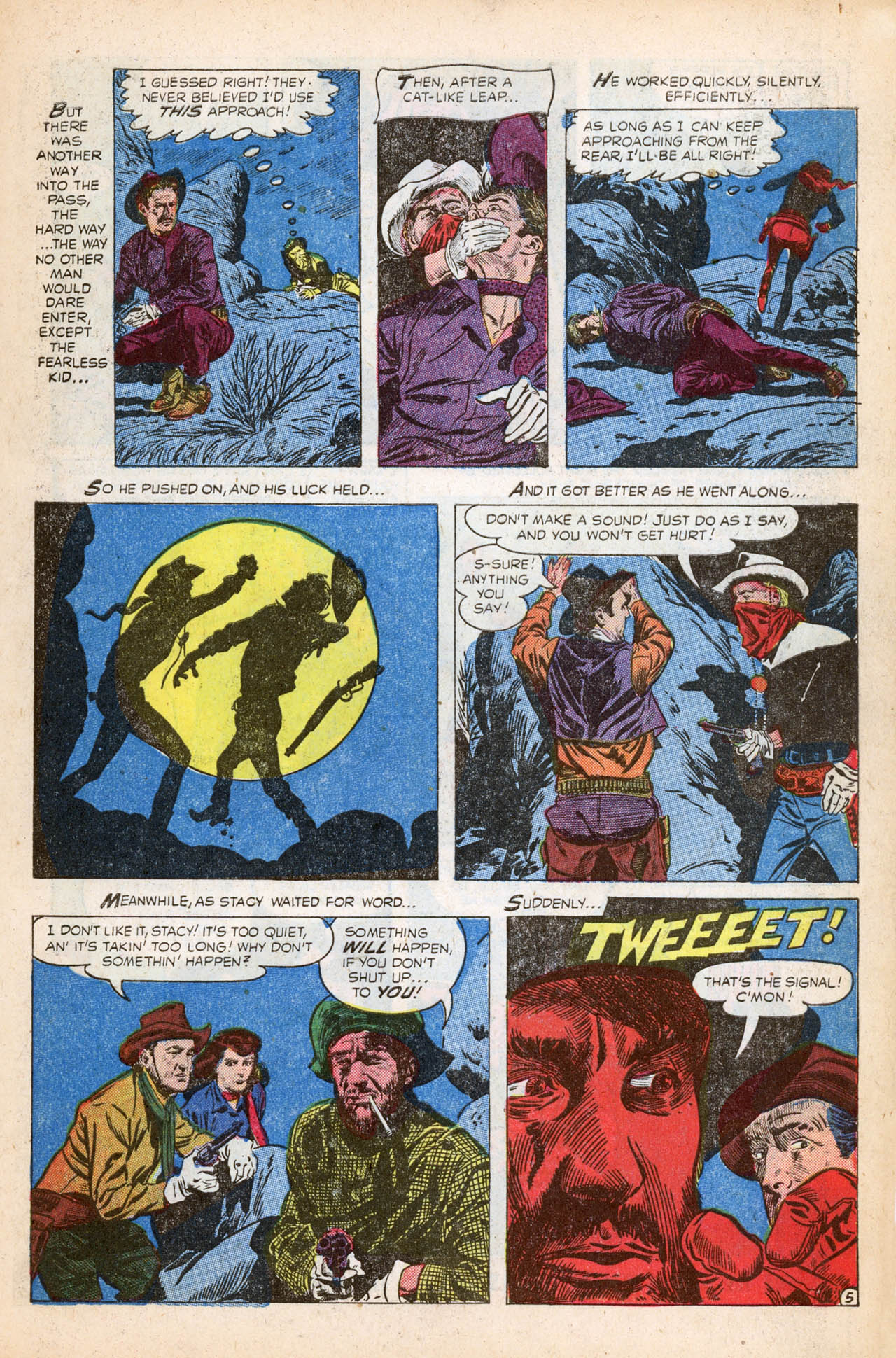 Read online The Outlaw Kid (1954) comic -  Issue #6 - 7