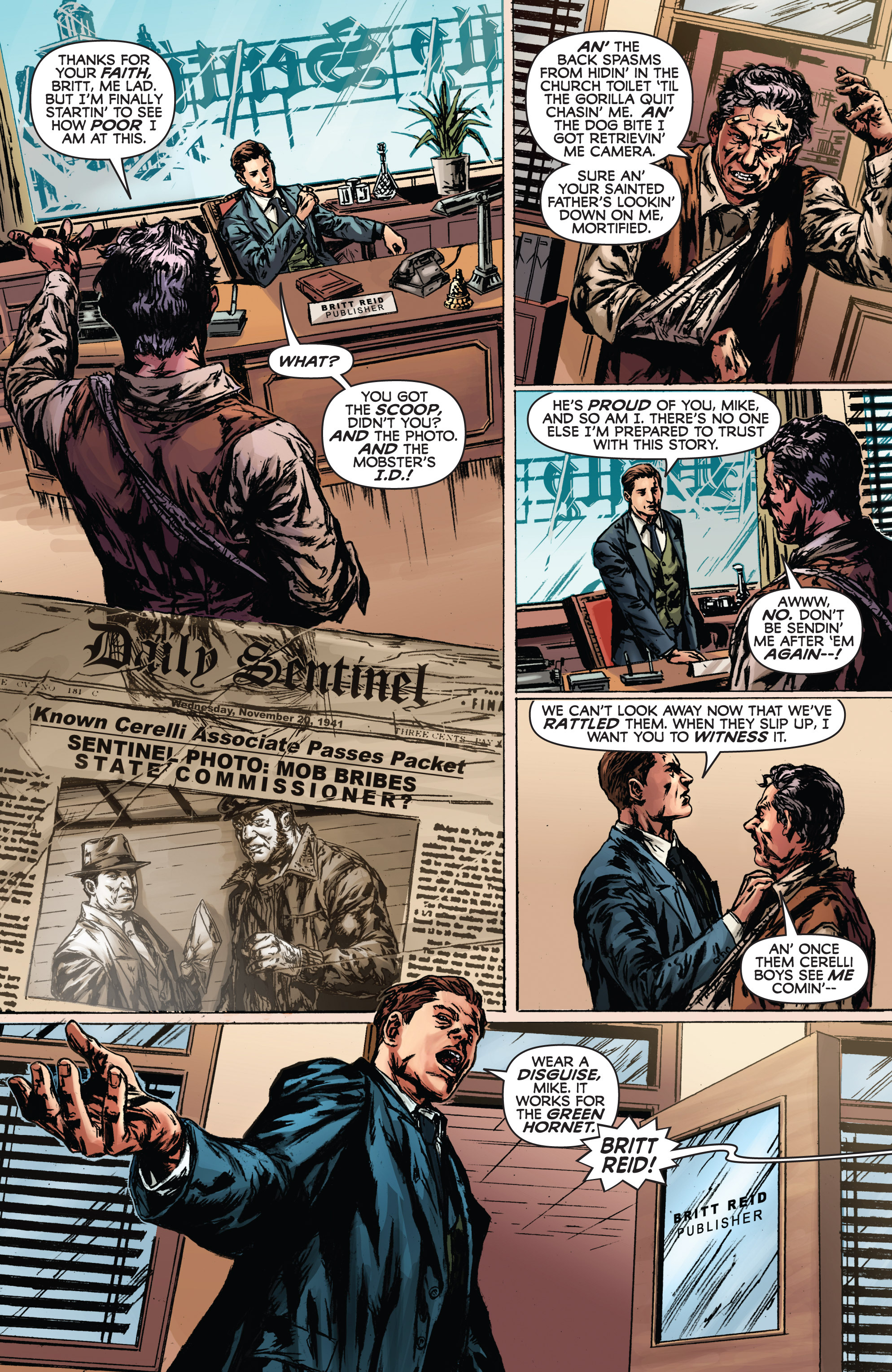 Read online The Green Hornet (2013) comic -  Issue # Full - 21