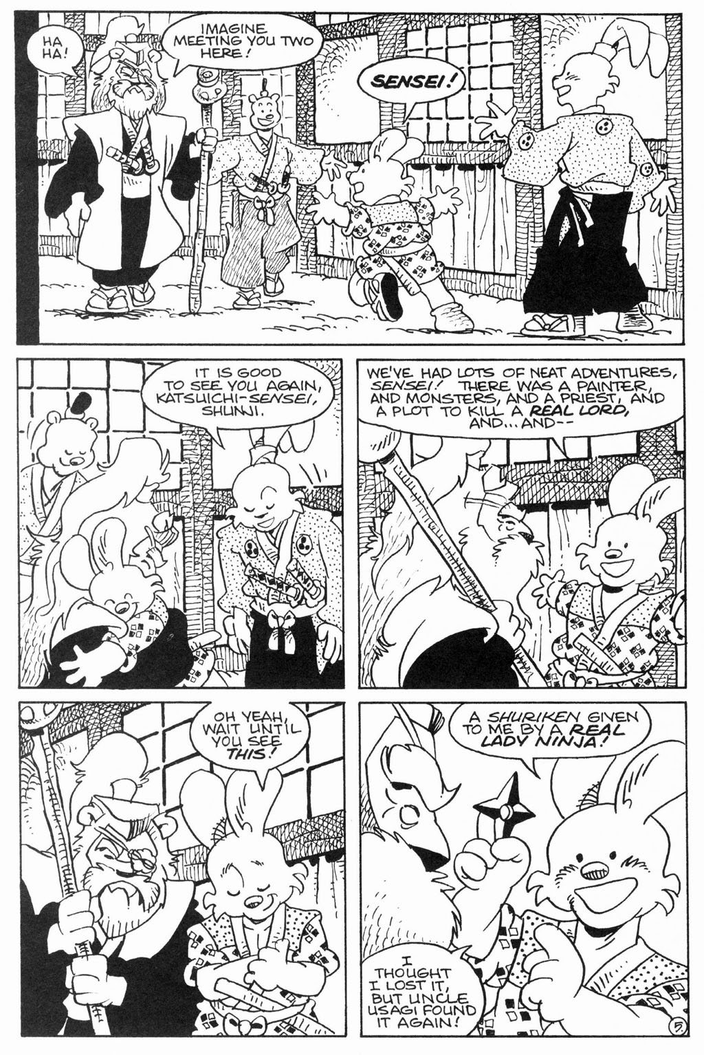 Usagi Yojimbo (1996) Issue #74 #74 - English 7