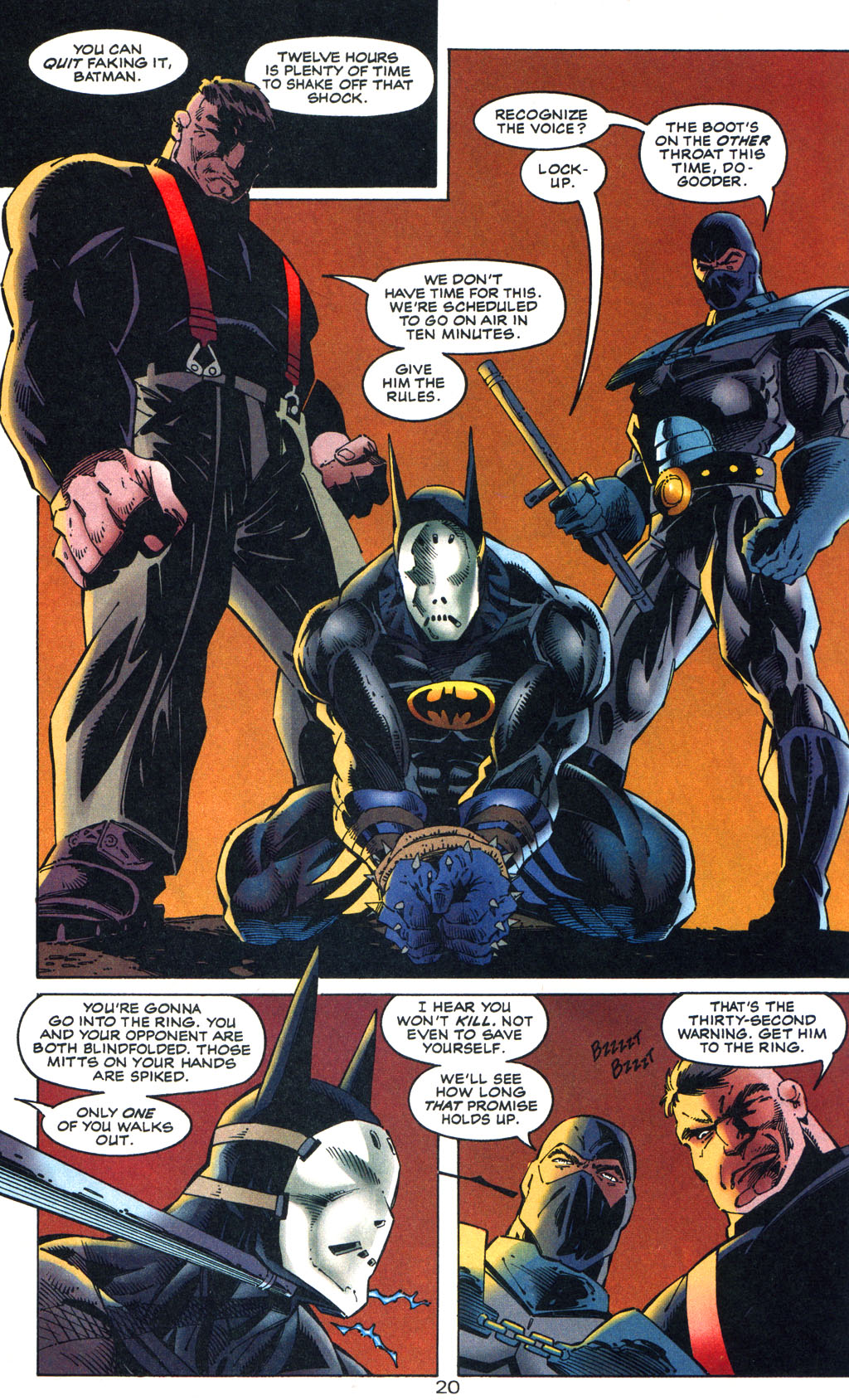 Read online Batman/Wildcat comic -  Issue #2 - 21