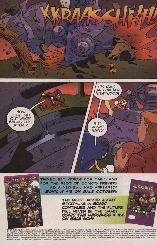 Read online Sonic X comic -  Issue #12 - 34