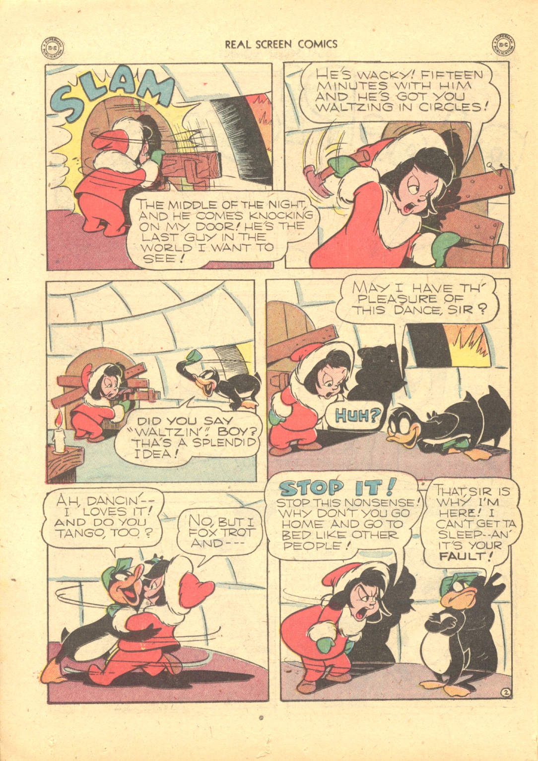 Read online Real Screen Comics comic -  Issue #14 - 36