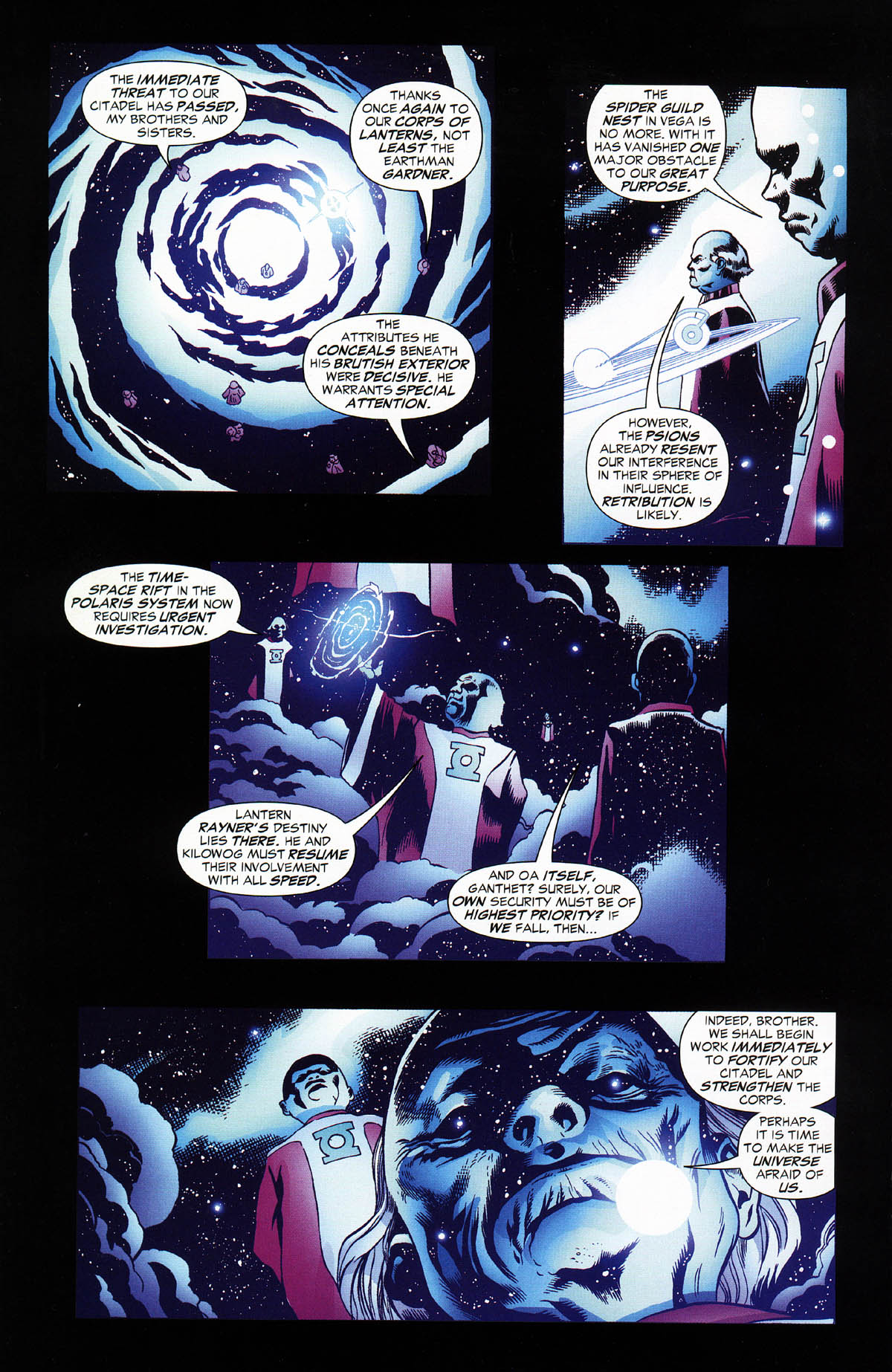 Read online Green Lantern Corps: Recharge comic -  Issue #5 - 18