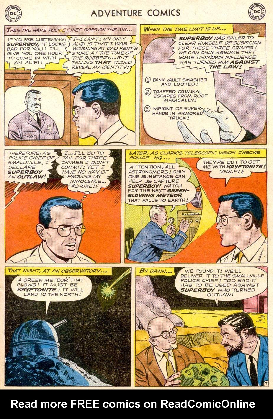 Read online Adventure Comics (1938) comic -  Issue #256 - 9