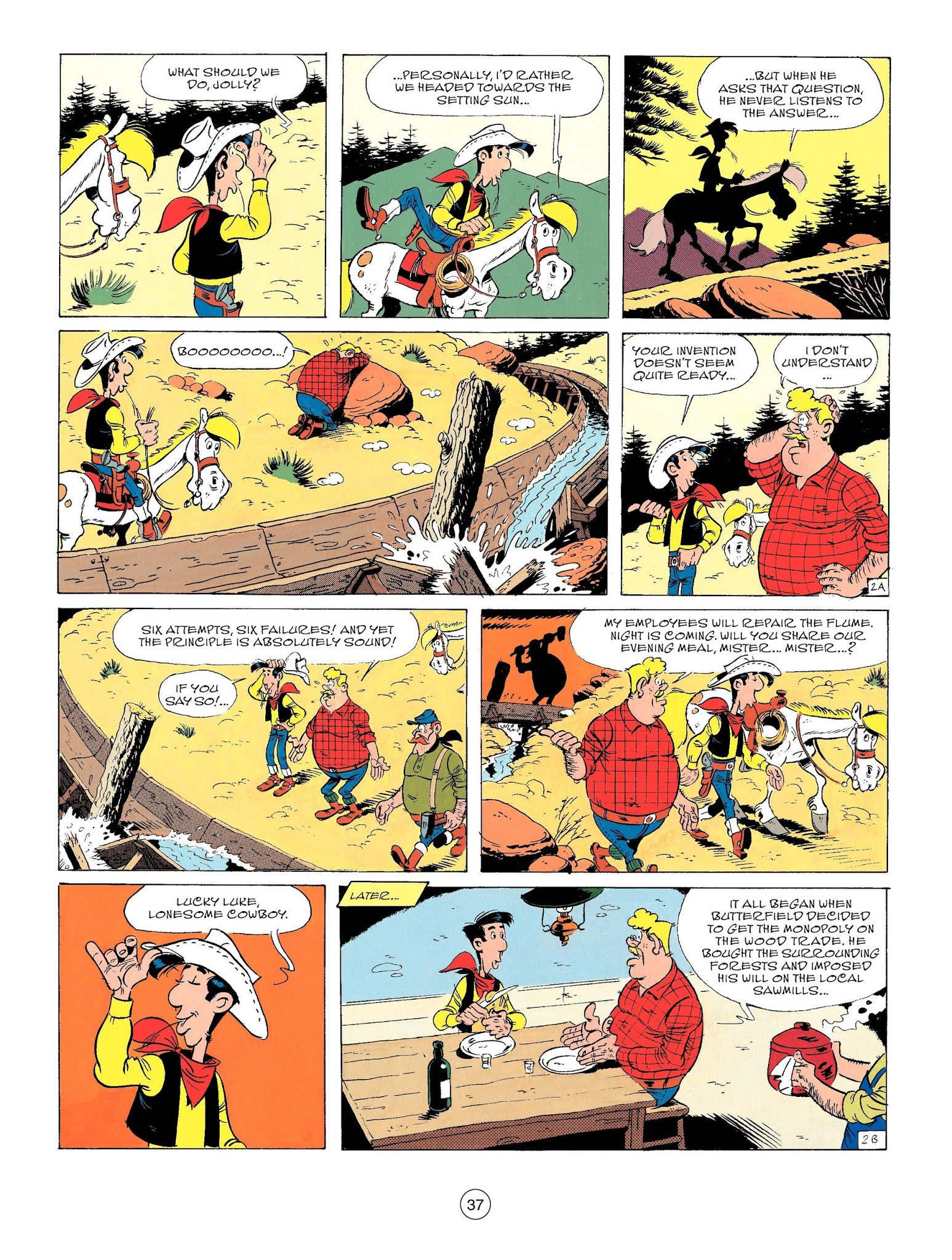 Read online A Lucky Luke Adventure comic -  Issue #62 - 39