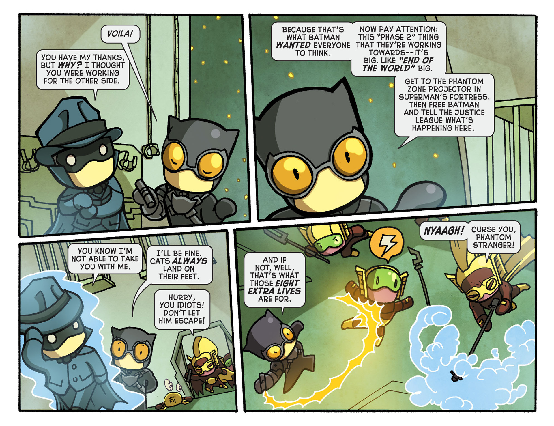 Read online Scribblenauts Unmasked: A Crisis of Imagination comic -  Issue #10 - 14