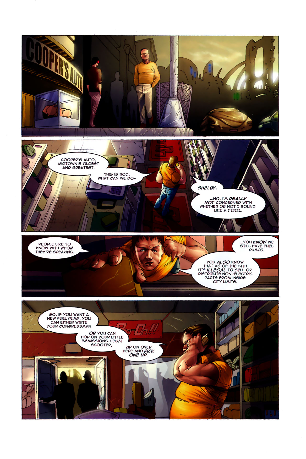 Read online Gearhead comic -  Issue #1 - 10