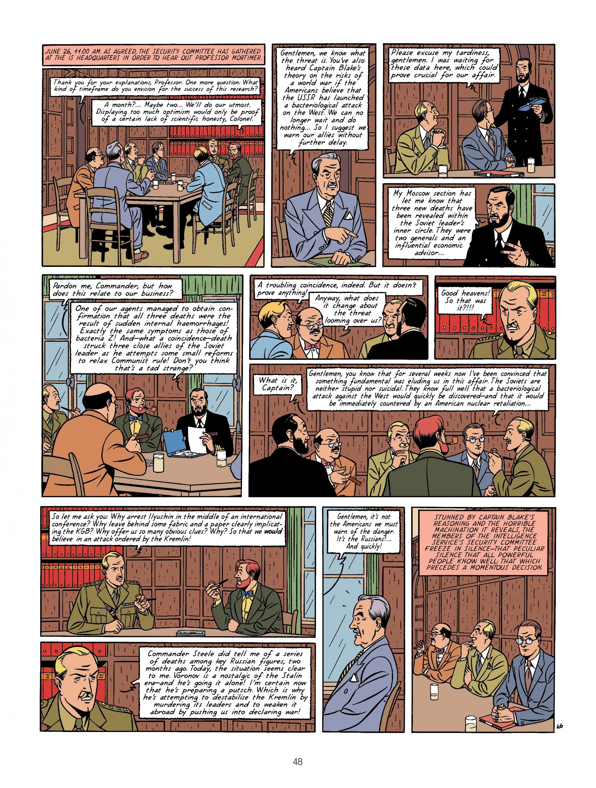 Read online Blake & Mortimer comic -  Issue #8 - 48