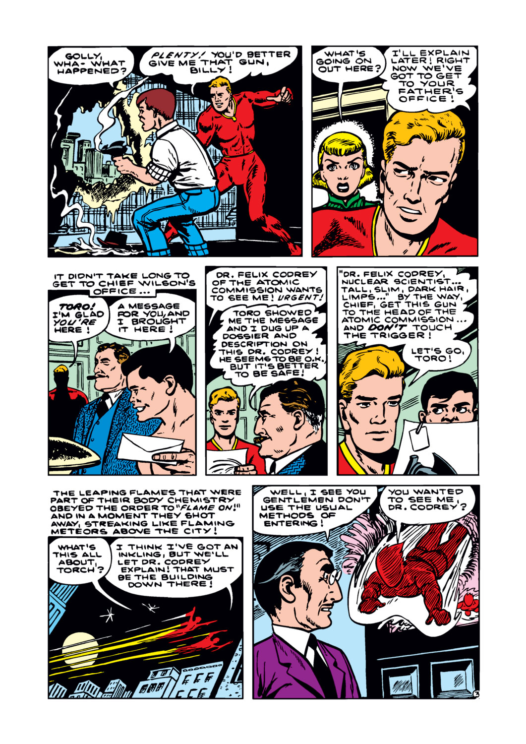 Read online The Human Torch (1940) comic -  Issue #36 - 4