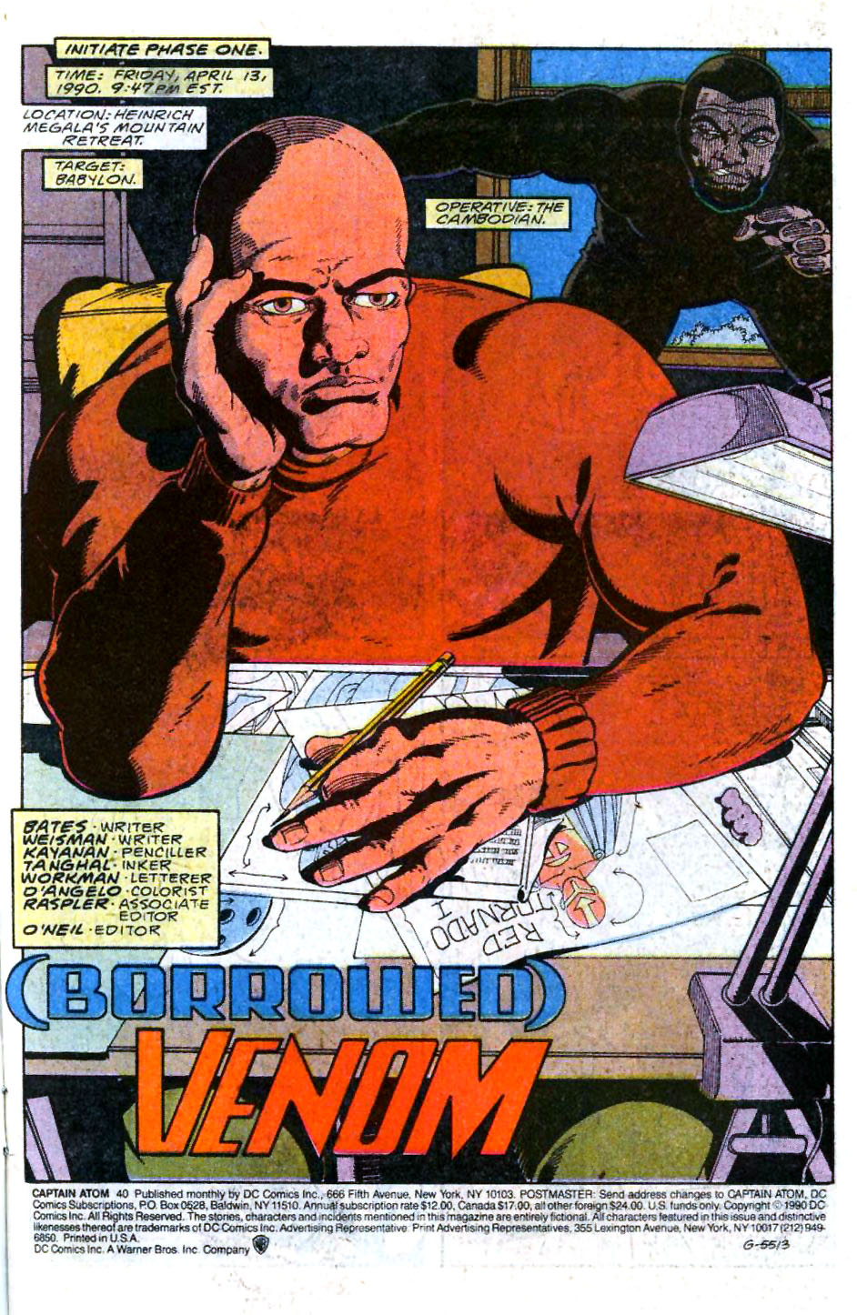 Read online Captain Atom (1987) comic -  Issue #40 - 2