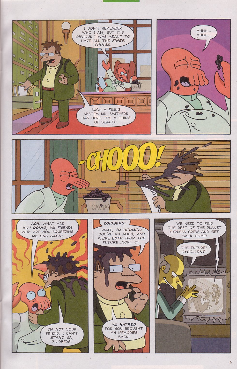Read online The Futurama/Simpsons Infinitely Secret Crossover Crisis comic -  Issue #2 - 12