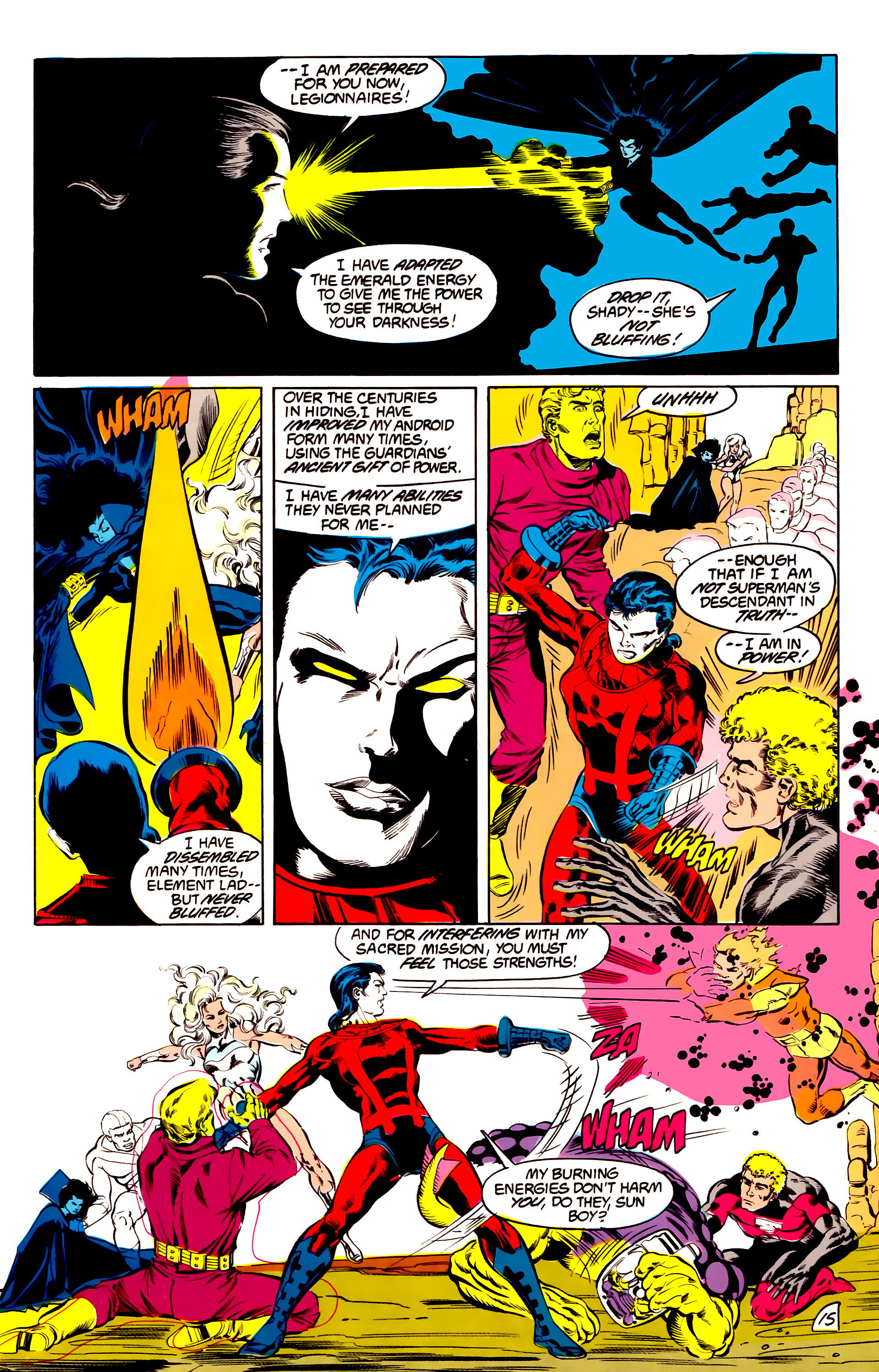Read online Legion of Super-Heroes (1984) comic -  Issue #43 - 16