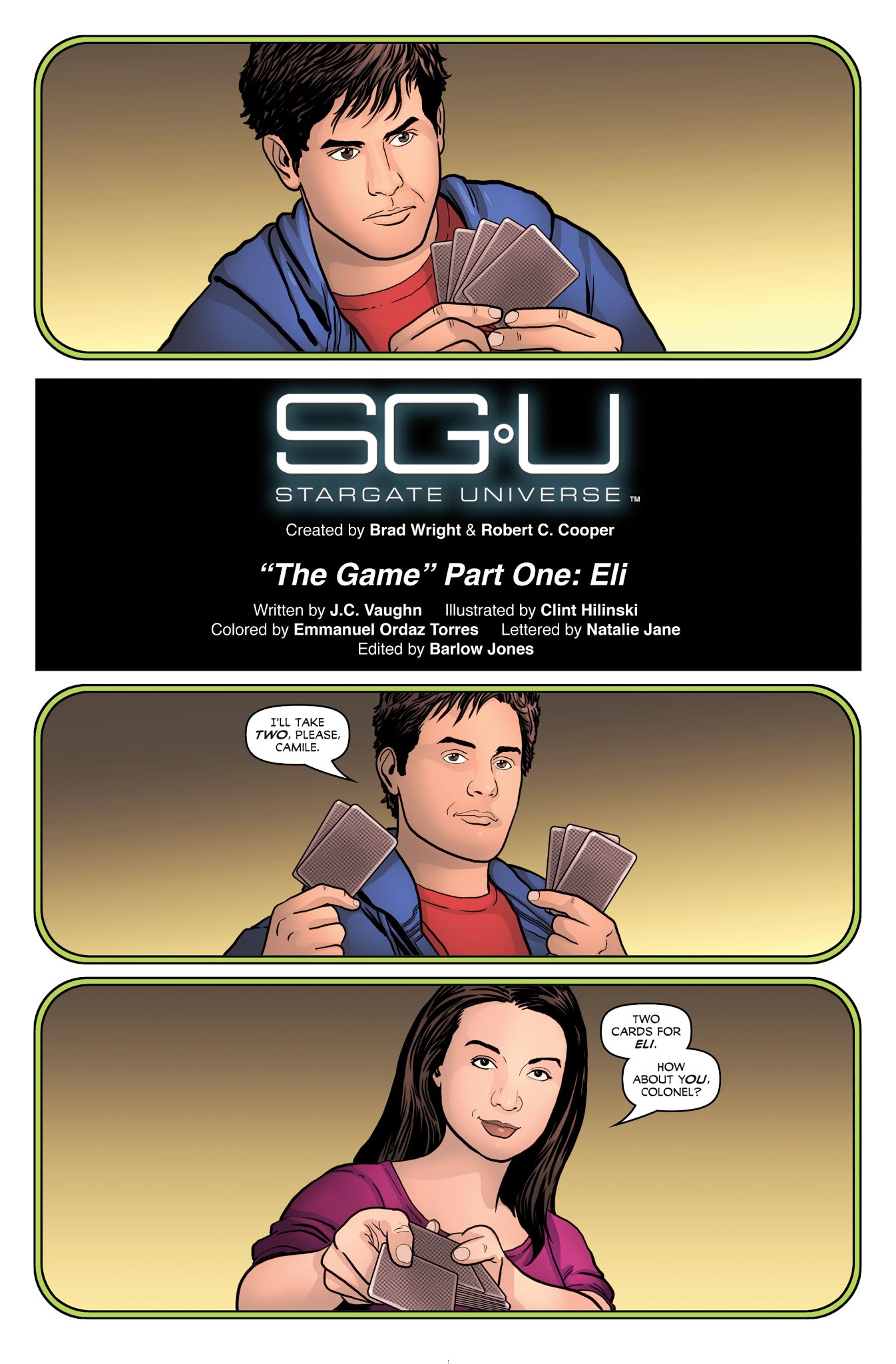 Read online Stargate Atlantis / Stargate Universe Anthology comic -  Issue # Full - 6