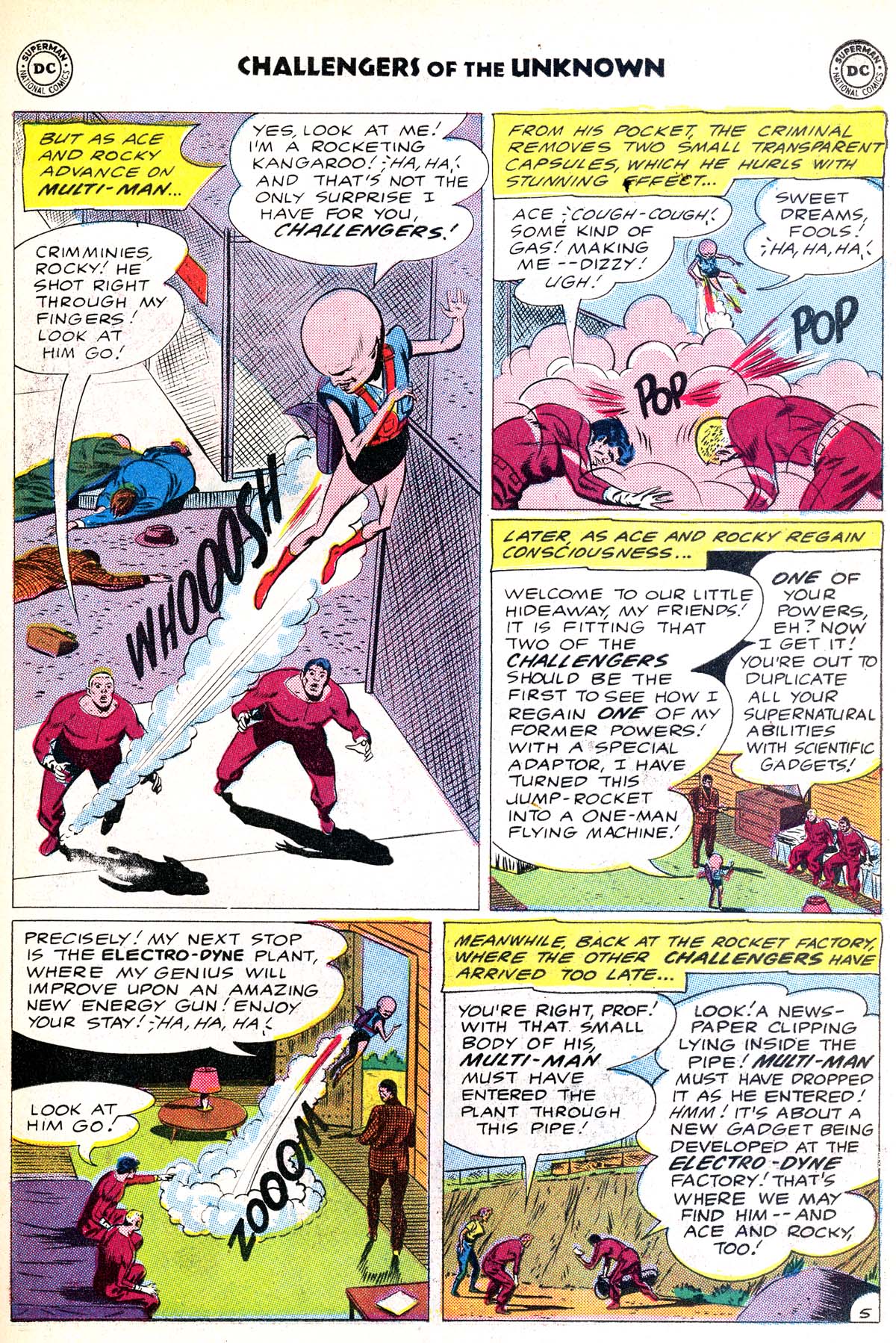 Challengers of the Unknown (1958) Issue #20 #20 - English 7
