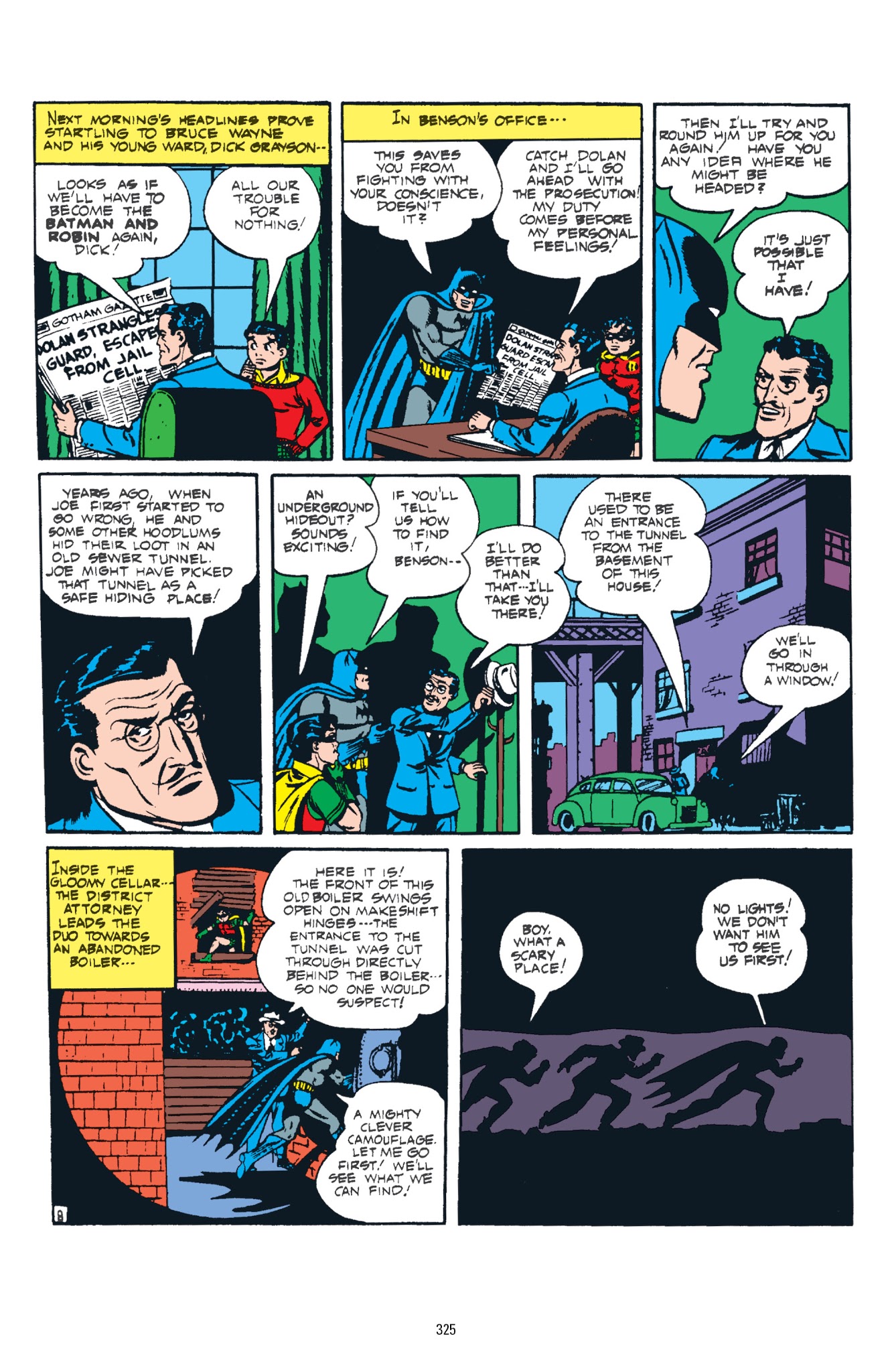 Read online Batman: The Golden Age Omnibus comic -  Issue # TPB 3 - 325