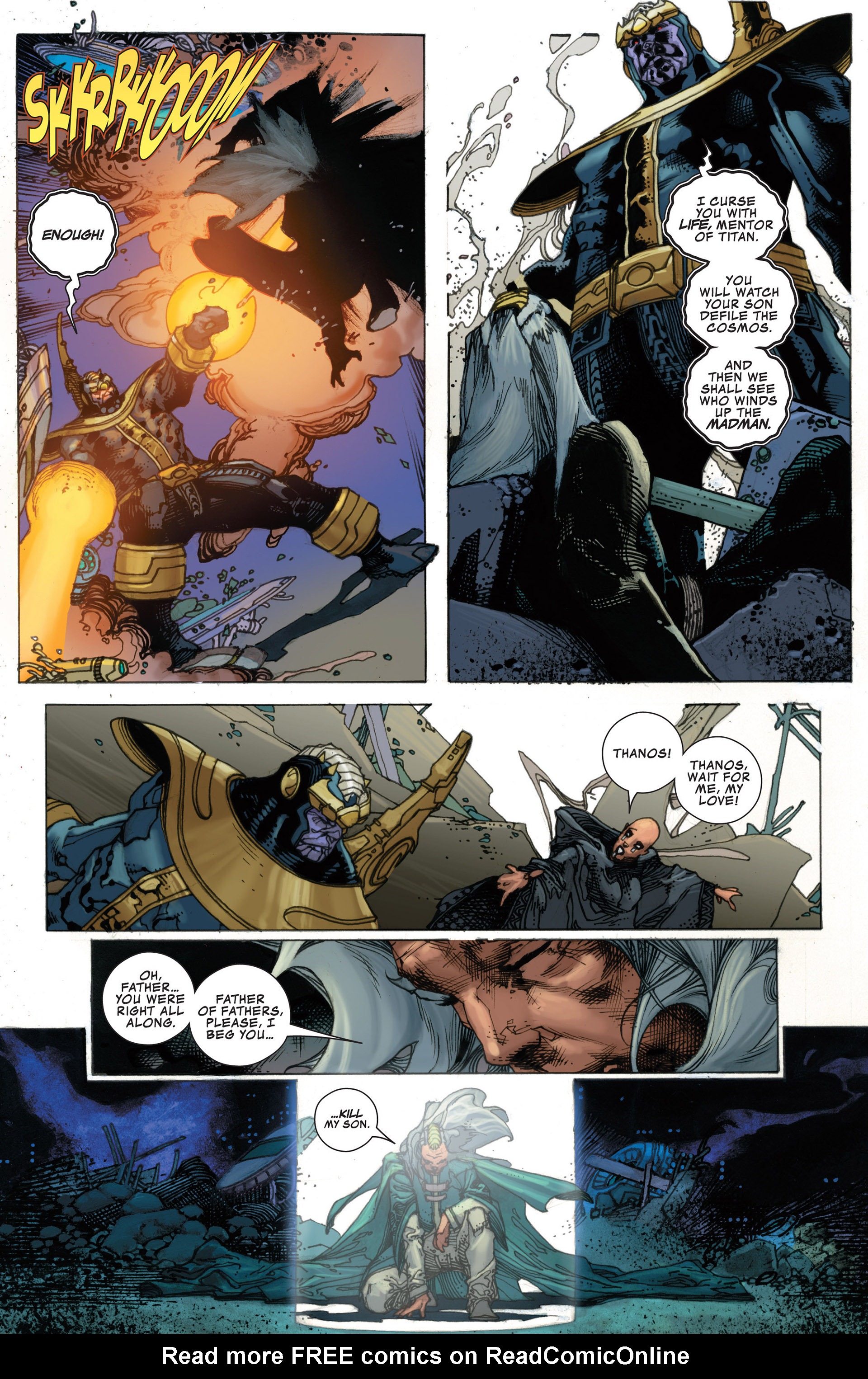 Read online Thanos Rising comic -  Issue #5 - 16