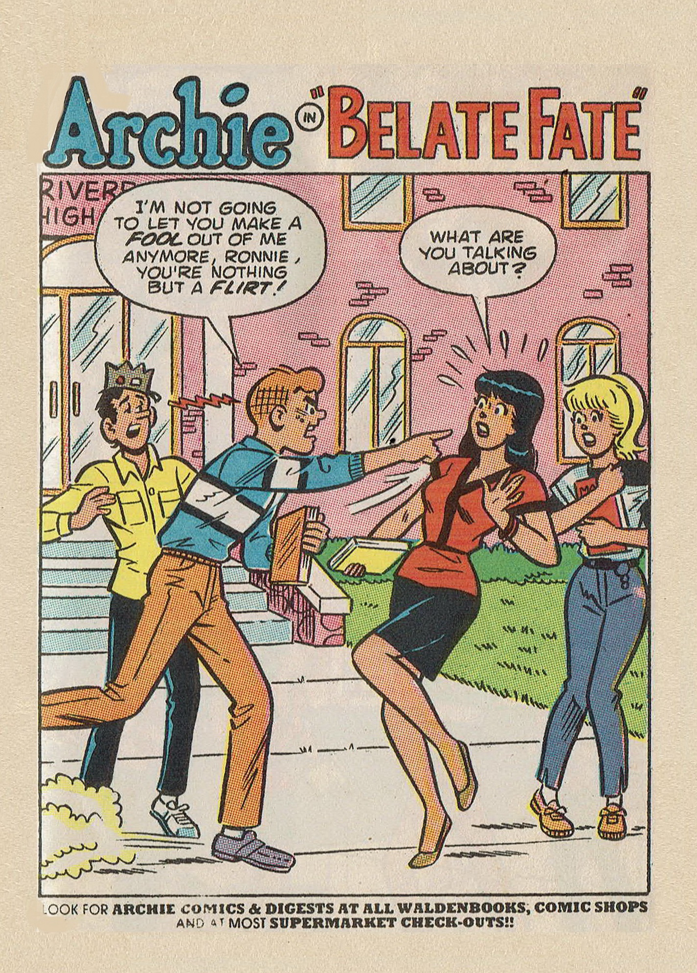 Read online Betty and Veronica Digest Magazine comic -  Issue #48 - 13
