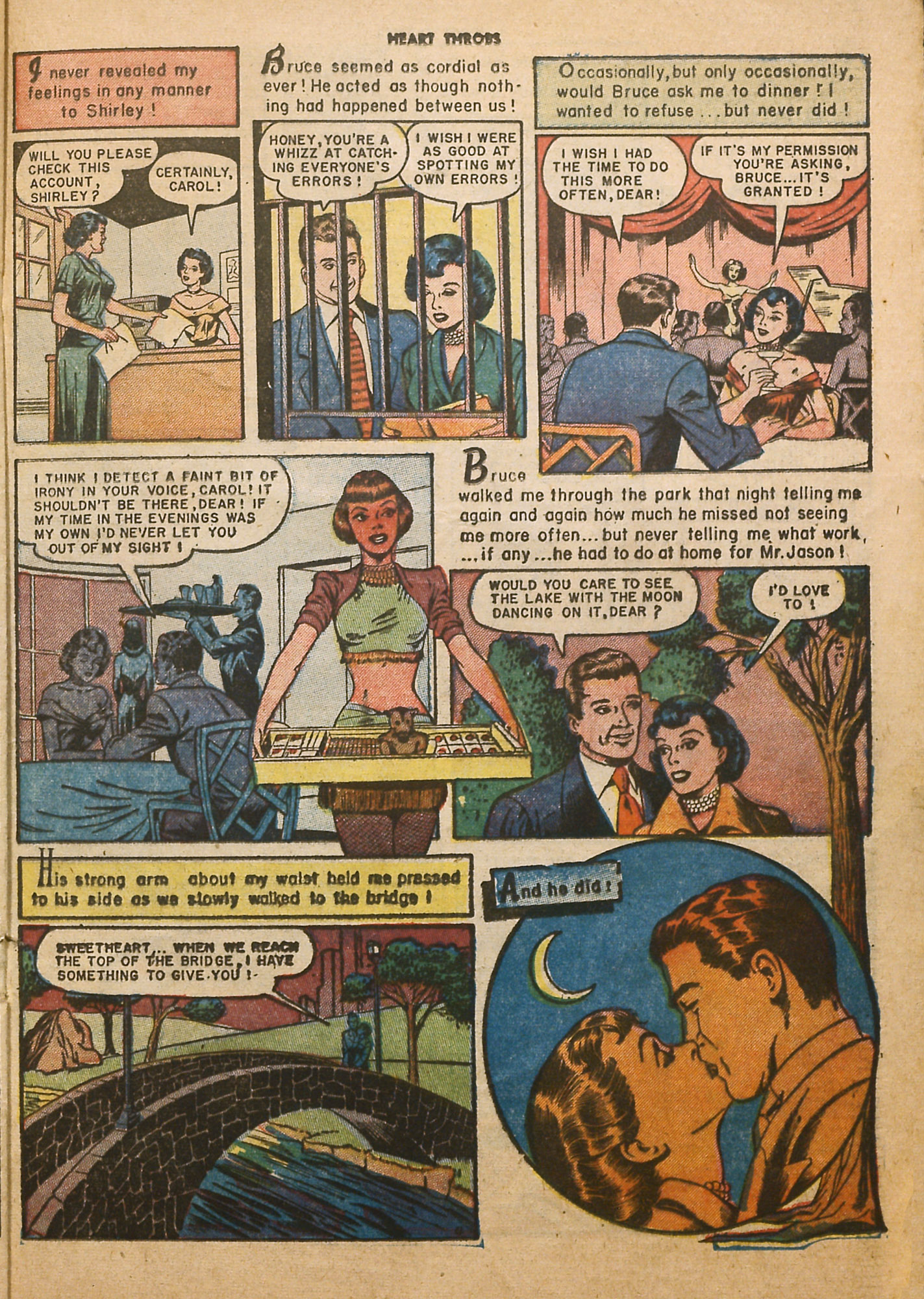 Read online Heart Throbs comic -  Issue #20 - 21