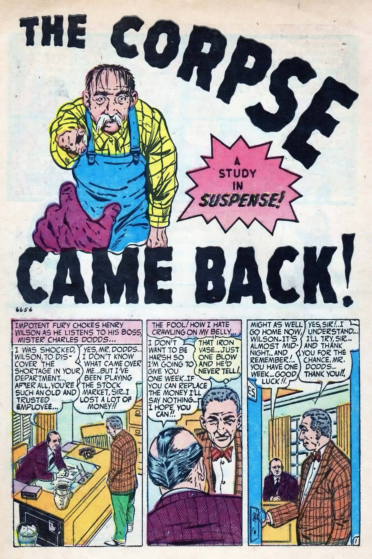 Read online Suspense comic -  Issue #1 - 9