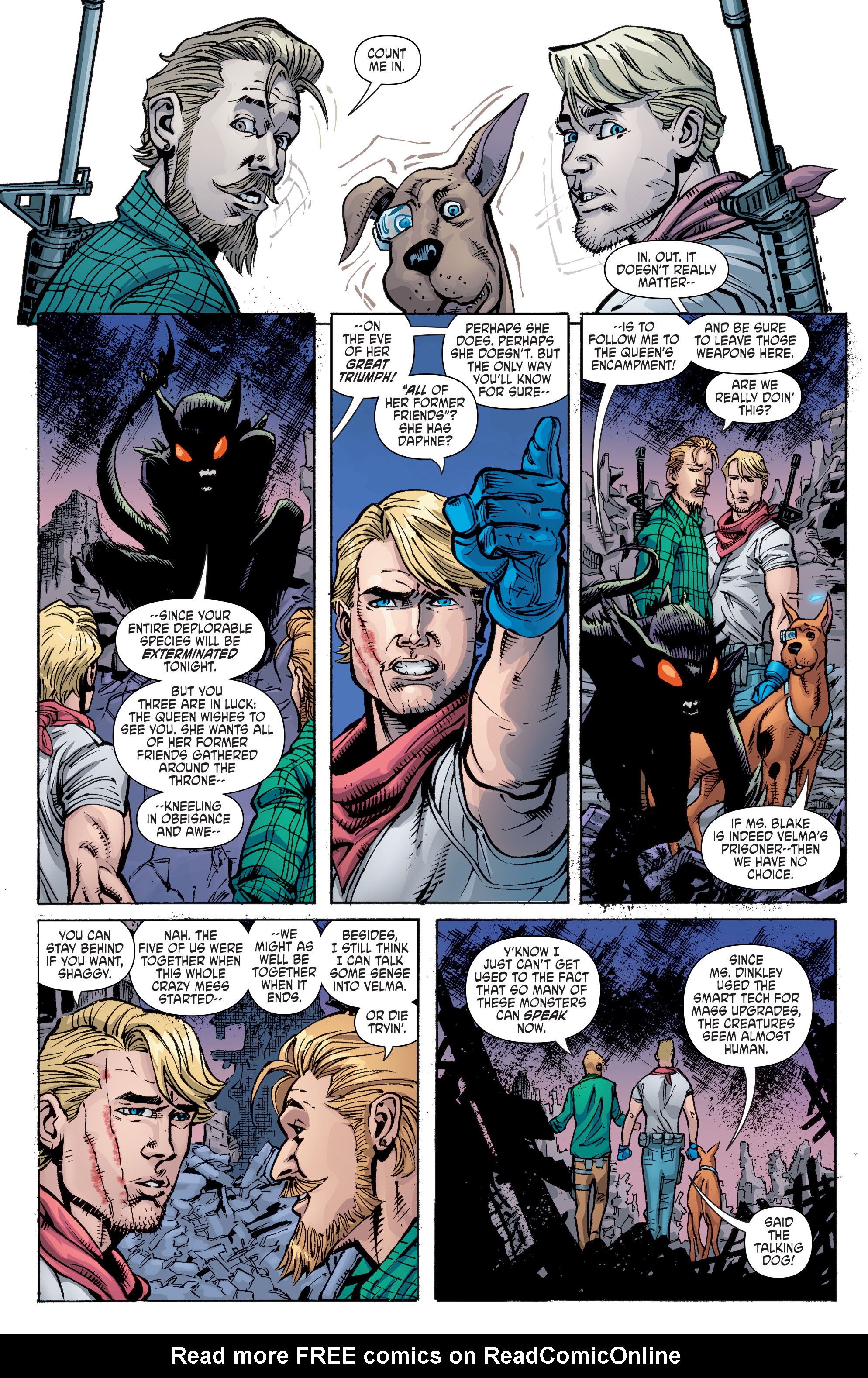 Read online Scooby Apocalypse comic -  Issue #10 - 16