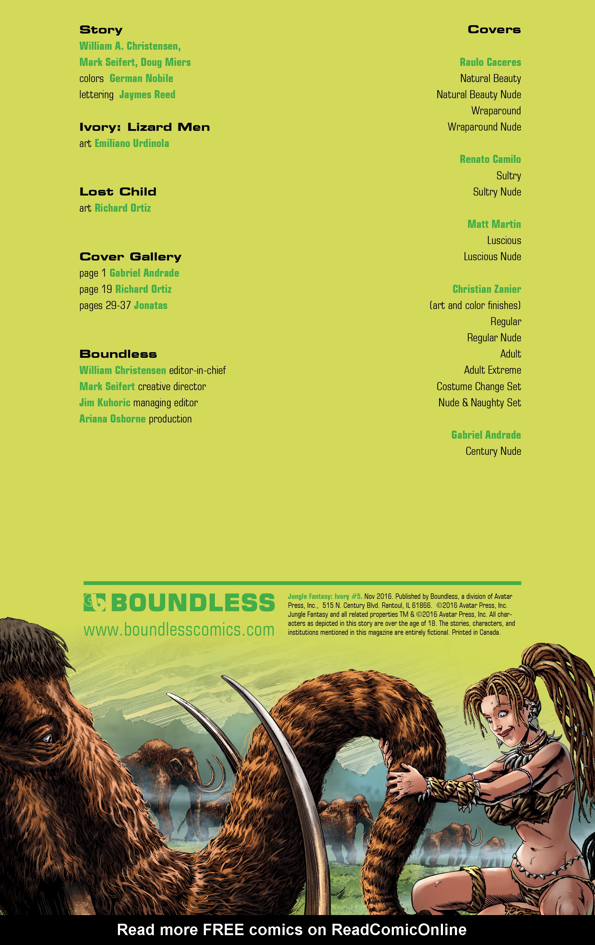 Read online Jungle Fantasy: Ivory comic -  Issue #5 - 2