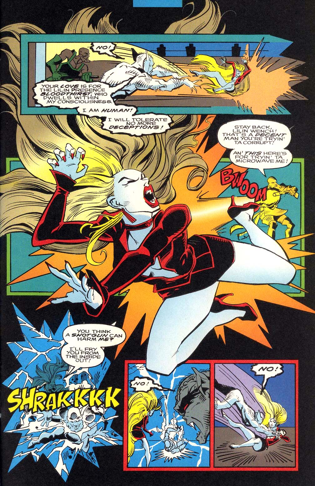 Read online Morbius: The Living Vampire (1992) comic -  Issue #17 - 18