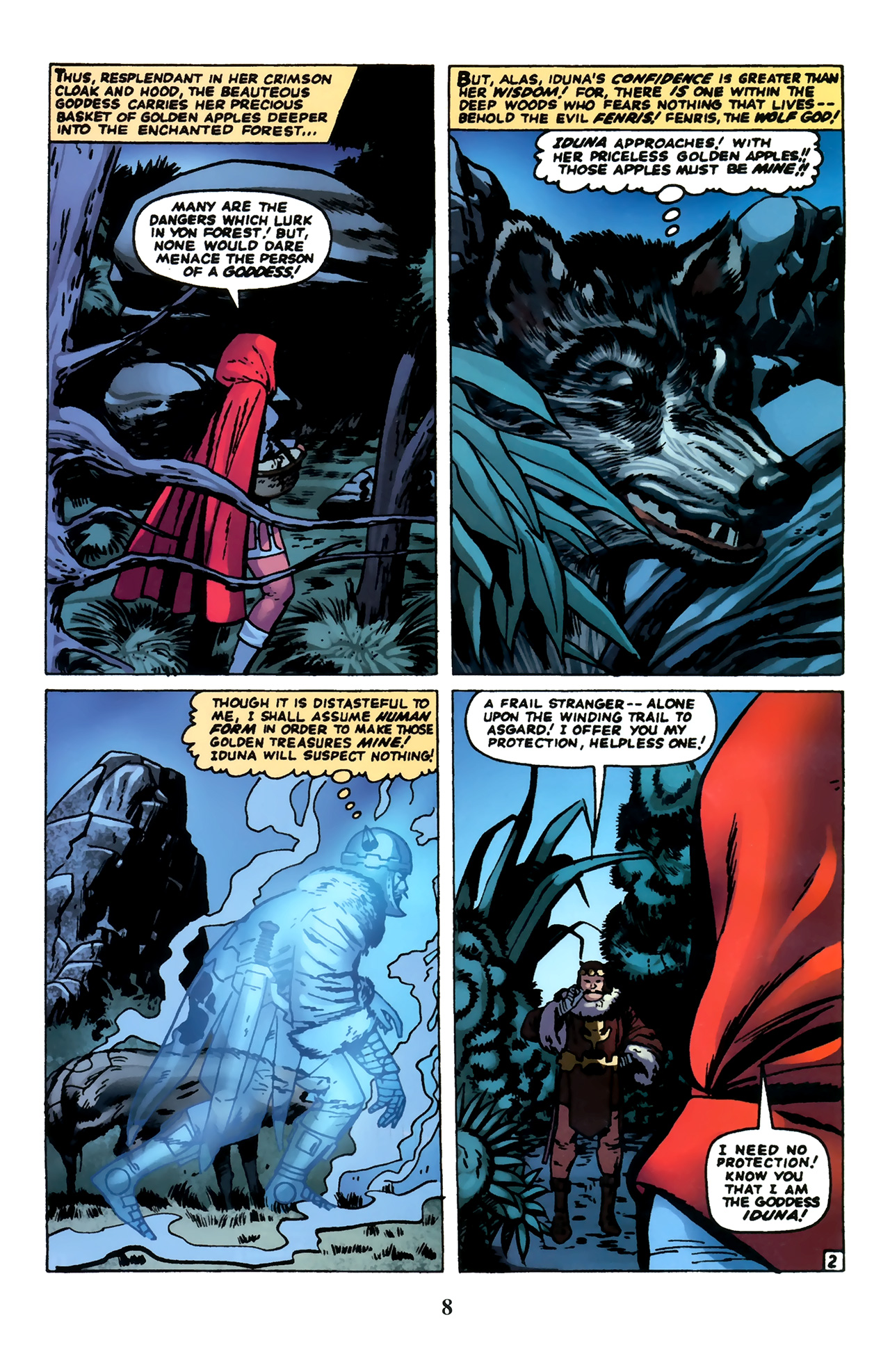 Read online Thor: Tales of Asgard by Stan Lee & Jack Kirby comic -  Issue #3 - 10