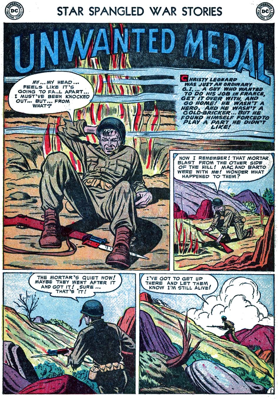 Read online Star Spangled War Stories (1952) comic -  Issue #16 - 19