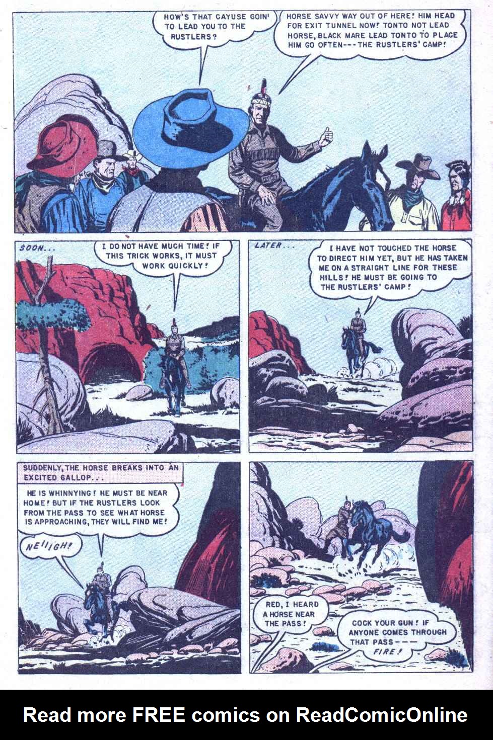 Read online Lone Ranger's Companion Tonto comic -  Issue #8 - 32