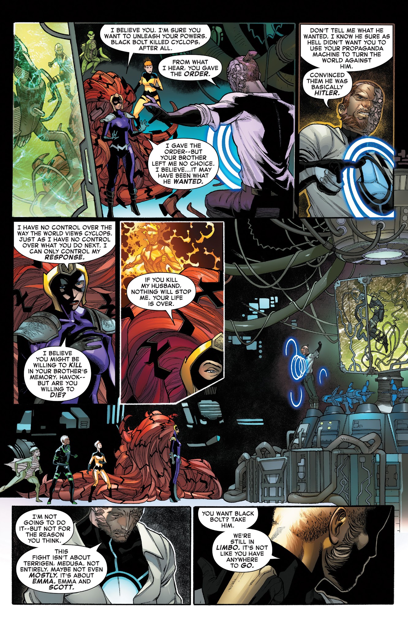 Read online Inhumans Vs. X-Men comic -  Issue # _TPB - 165