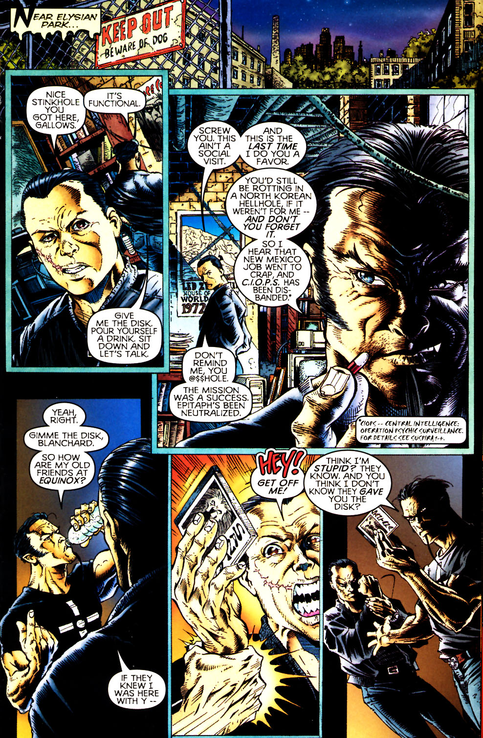 Read online The Omen comic -  Issue #1 - 19