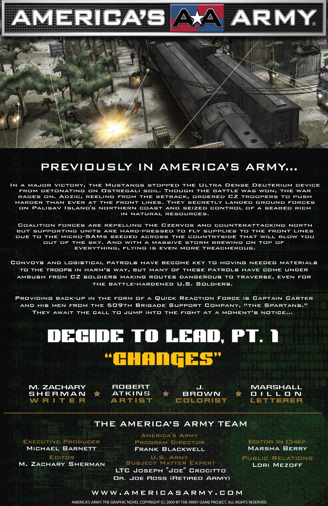 Read online America's Army comic -  Issue #13 - 2