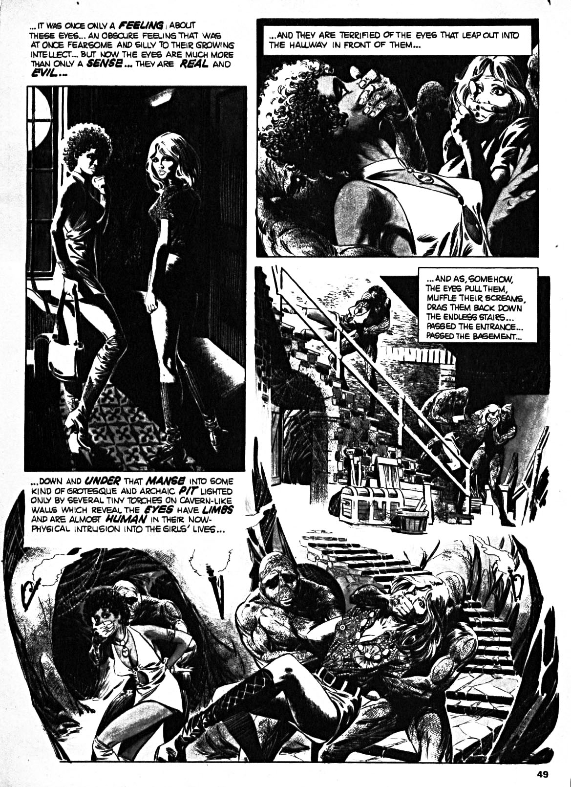 Read online Scream (1973) comic -  Issue #6 - 49