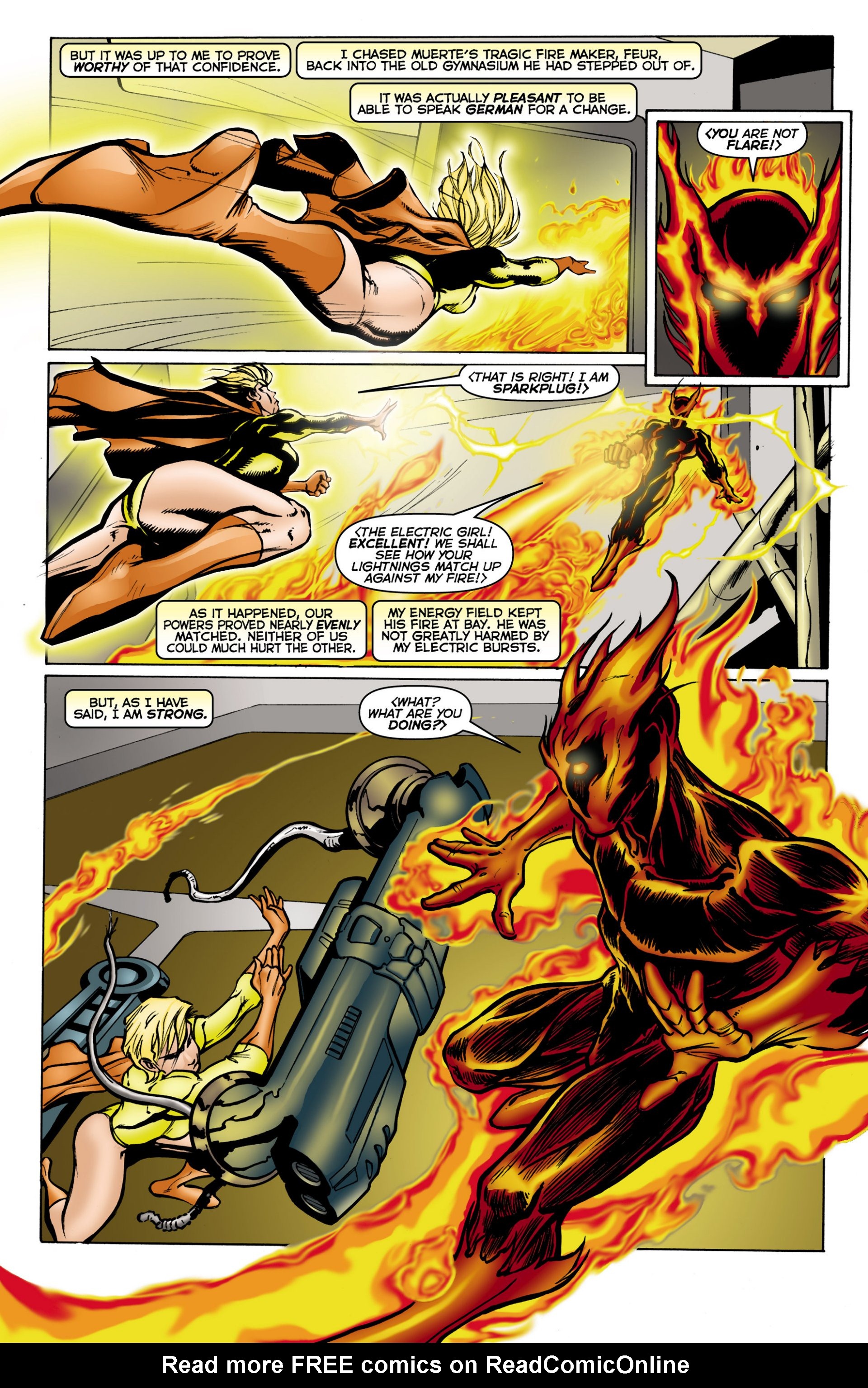 Read online Flare (2004) comic -  Issue #21 - 25