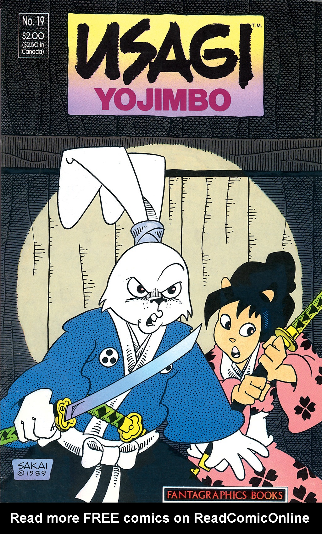 Read online Usagi Yojimbo (1987) comic -  Issue #19 - 1