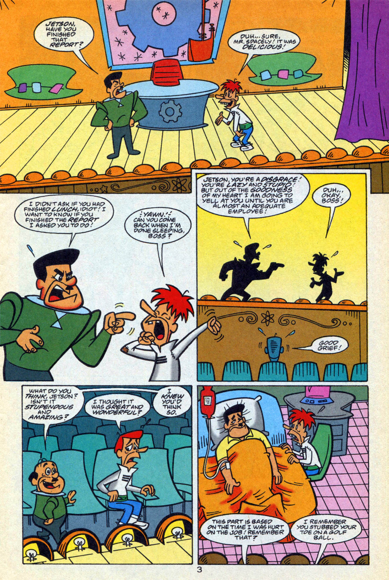 Read online The Flintstones and the Jetsons comic -  Issue #16 - 5