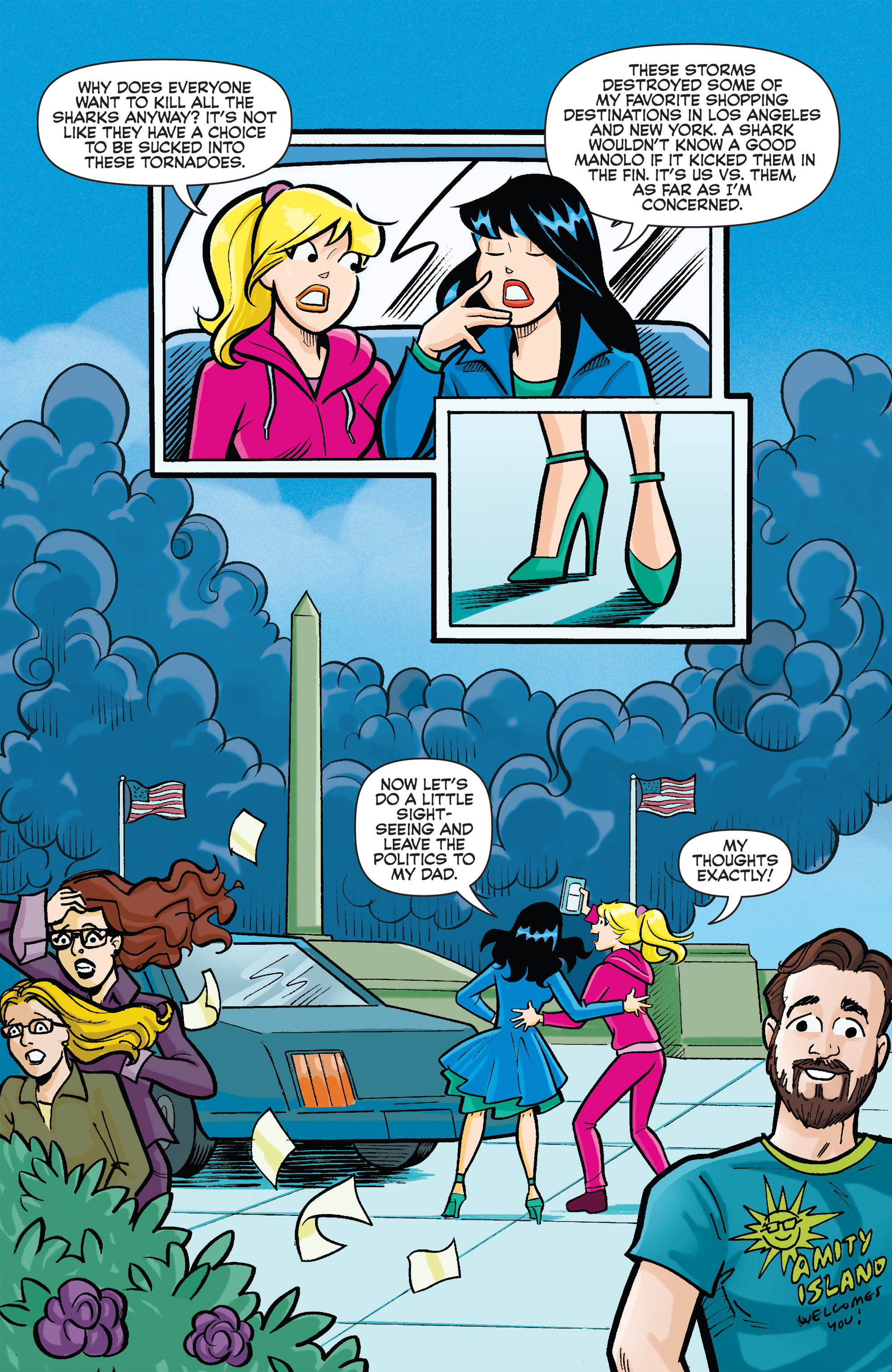 Read online Archie vs. Sharknado comic -  Issue #Archie vs. Sharknado Full - 3