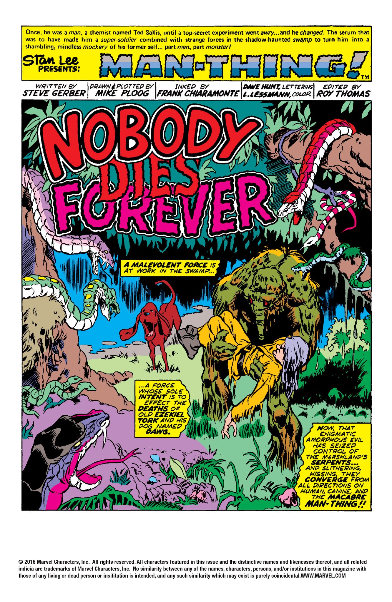 Read online Man-Thing by Steve Gerber: The Complete Collection comic -  Issue # TPB 2 (Part 1) - 89