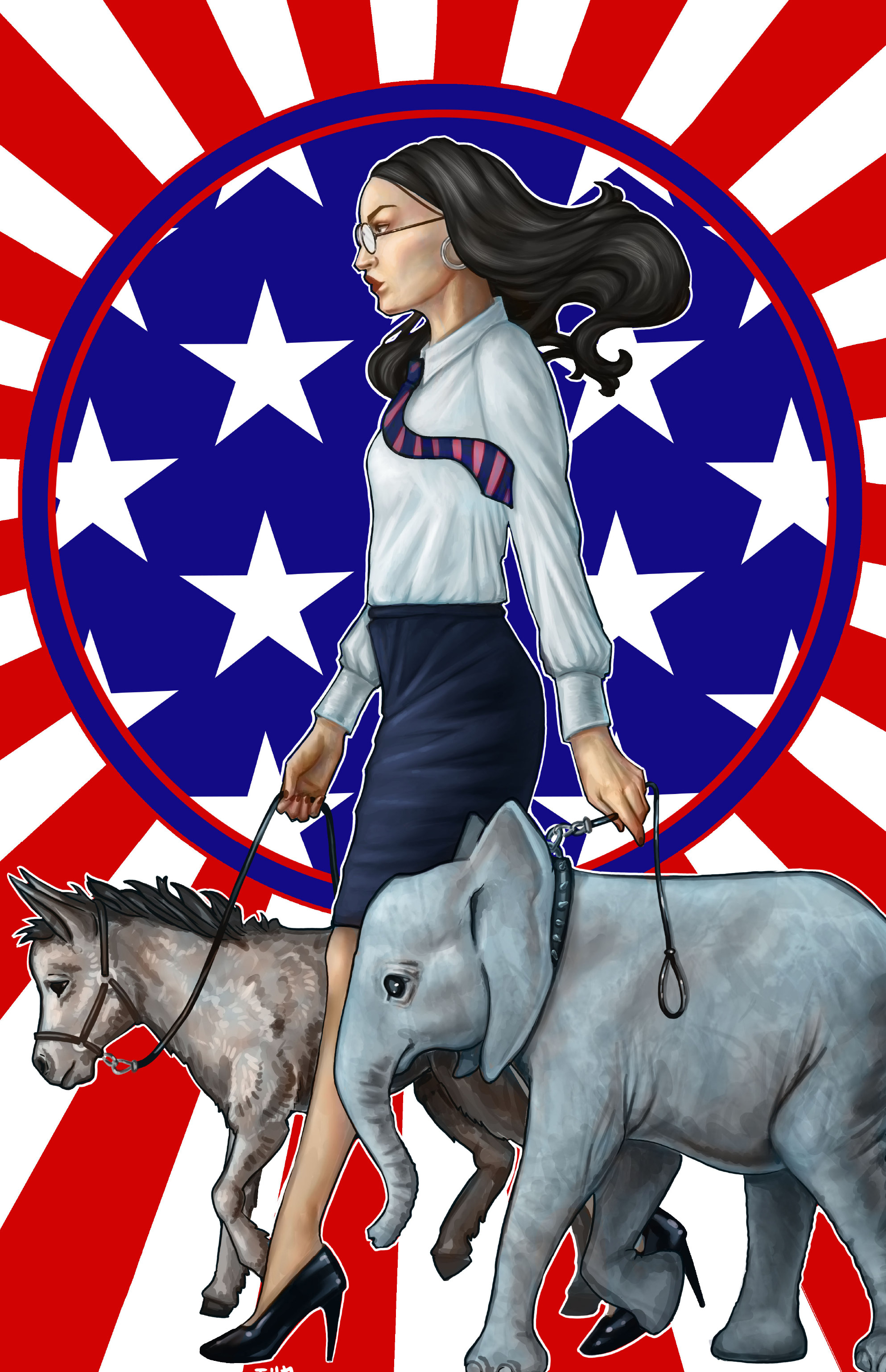 Read online Alexandria Ocasio-Cortez and the Freshman Force: Squad Special comic -  Issue # Full - 4
