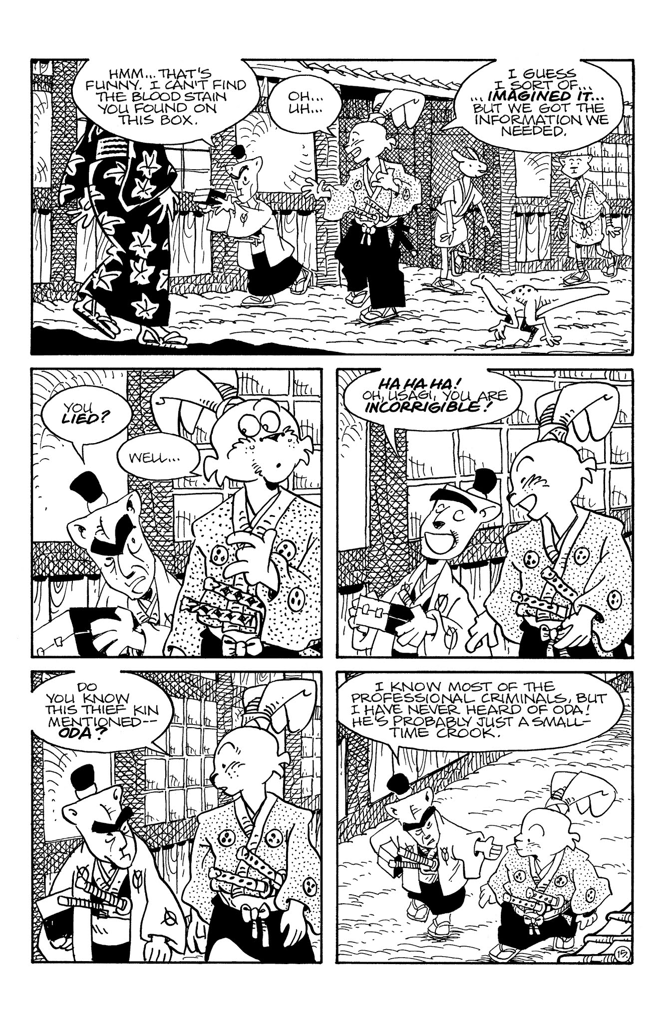 Read online Usagi Yojimbo: The Hidden comic -  Issue #3 - 16