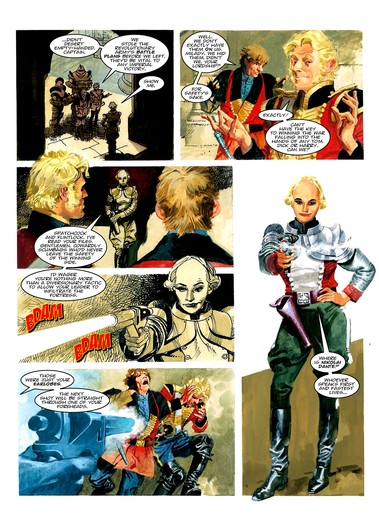 Read online Nikolai Dante comic -  Issue # TPB 10 - 54