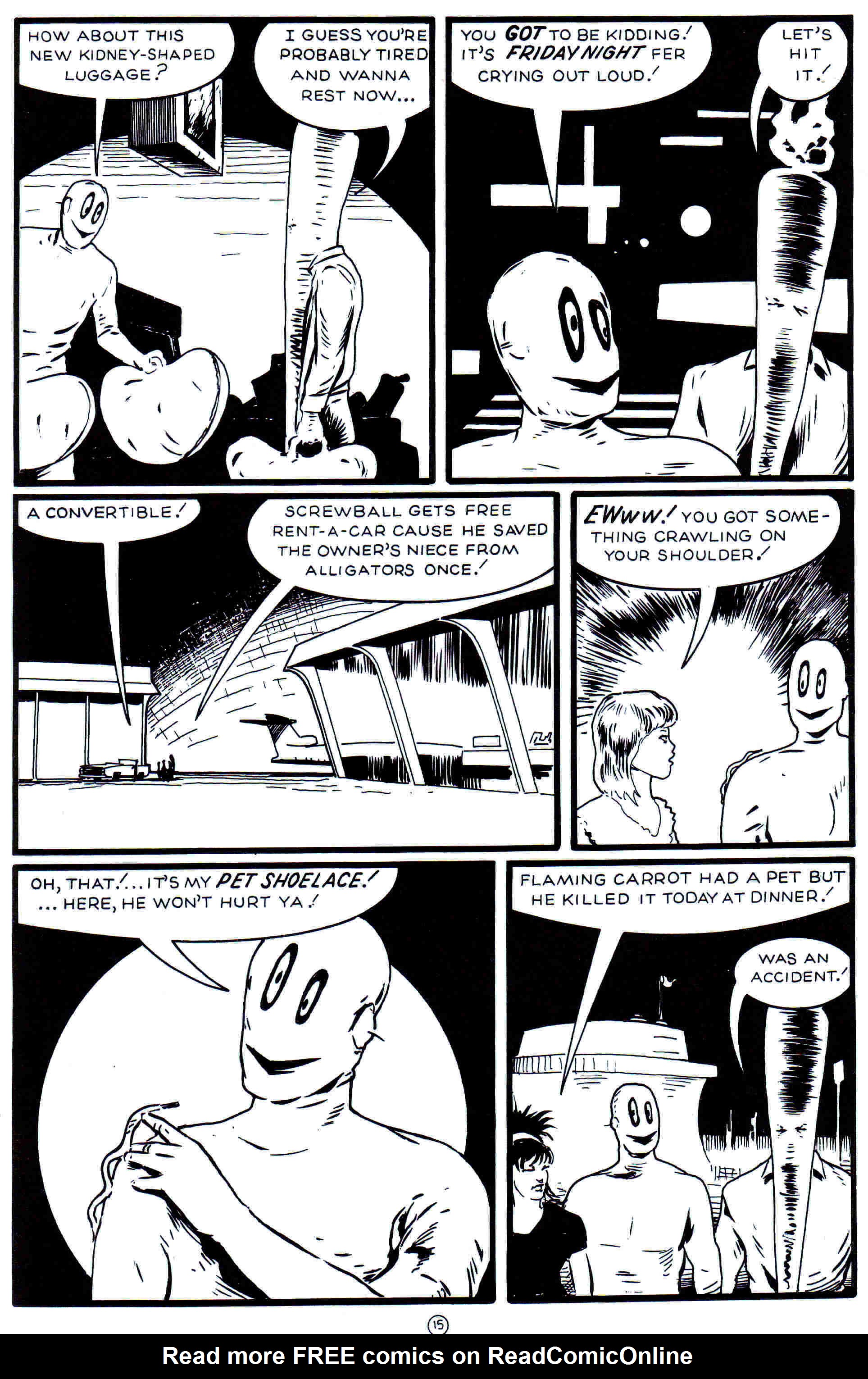 Read online Flaming Carrot Comics (1988) comic -  Issue #19 - 17