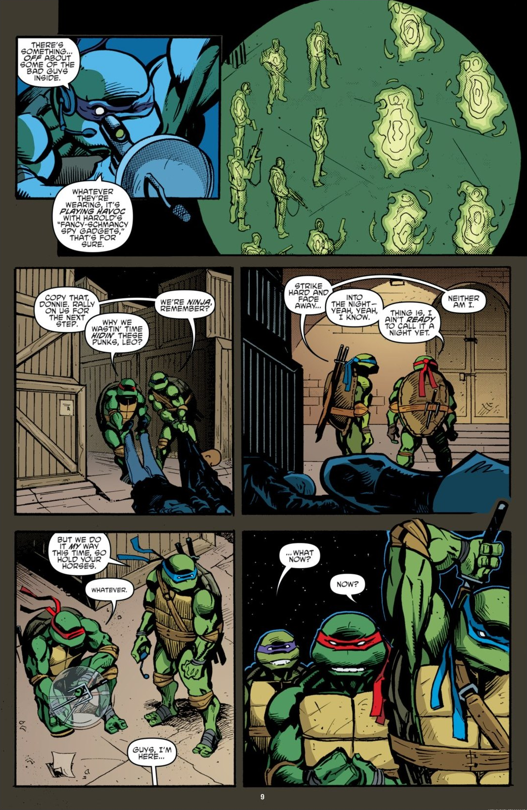 Read online Teenage Mutant Ninja Turtles: The IDW Collection comic -  Issue # TPB 7 (Part 1) - 9
